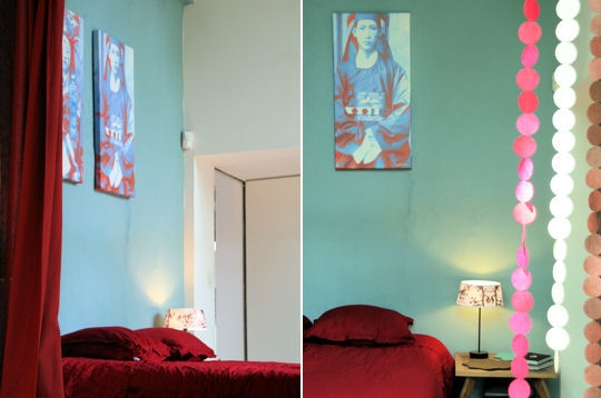 Couleurs à la chambre